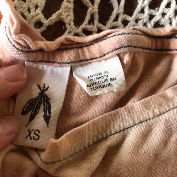 Three Feather Urban Outfitters Tie Dye Pocket Tee - Picture 3 of 5